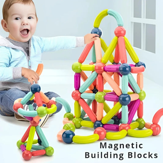 MagnaBuild Creative Magnetic Sticks Construction Set